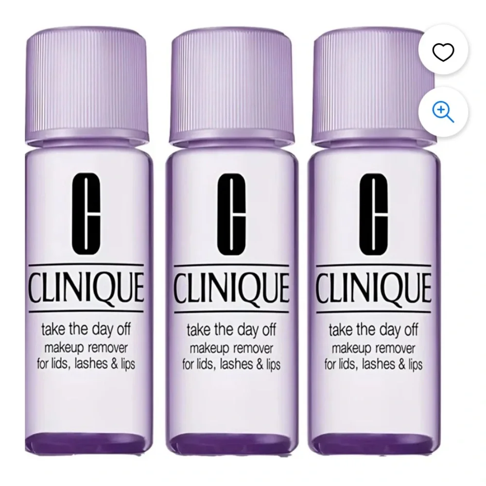 New! 7 Clinique Take The Day Off Makeup Remover Lids Lashes Lips Trial 1…